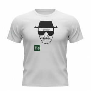 White Heisenberg Breaking Bad T-Shirt